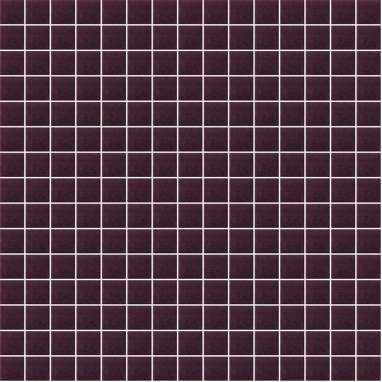 176 Plum, 3/4" x 3/4" - Glass Tile