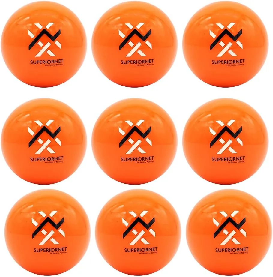 9 Pack 3" Weighted Training Baseballs & Softballs / 16 oz Heavy Balls for Hitting and Pitching