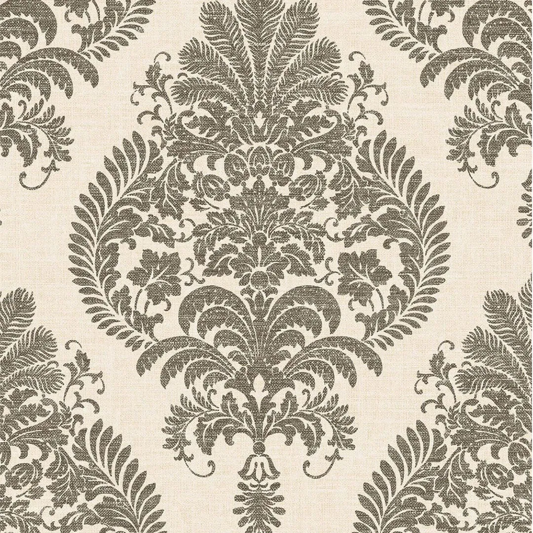 Antigua Damask Luxe Retreat Wallpaper