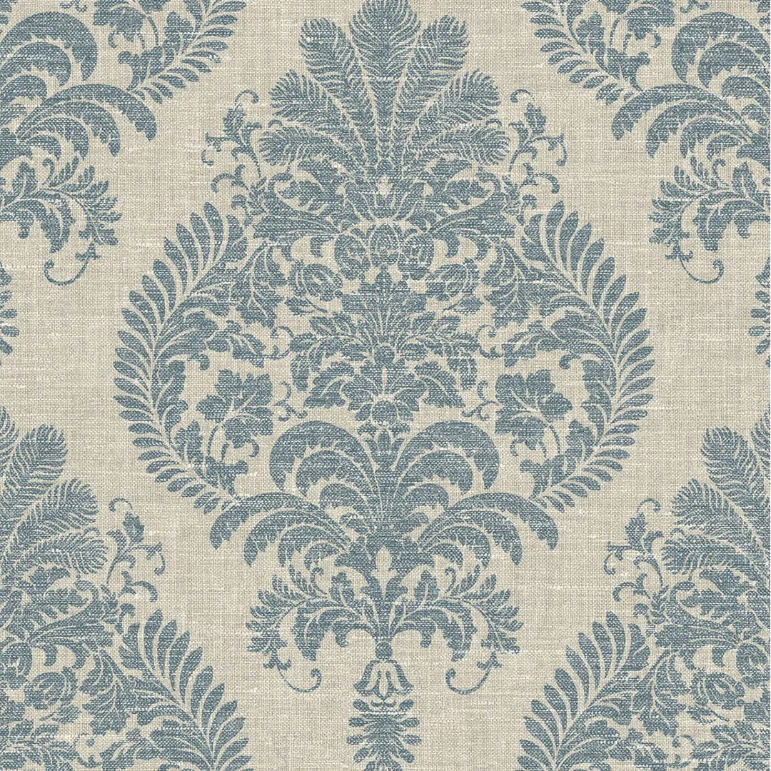 Antigua Damask Luxe Retreat Wallpaper