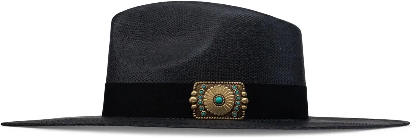 Charlie 1 Horse C1H x Lainey Wilson Black Opal Straw Fashion Hat