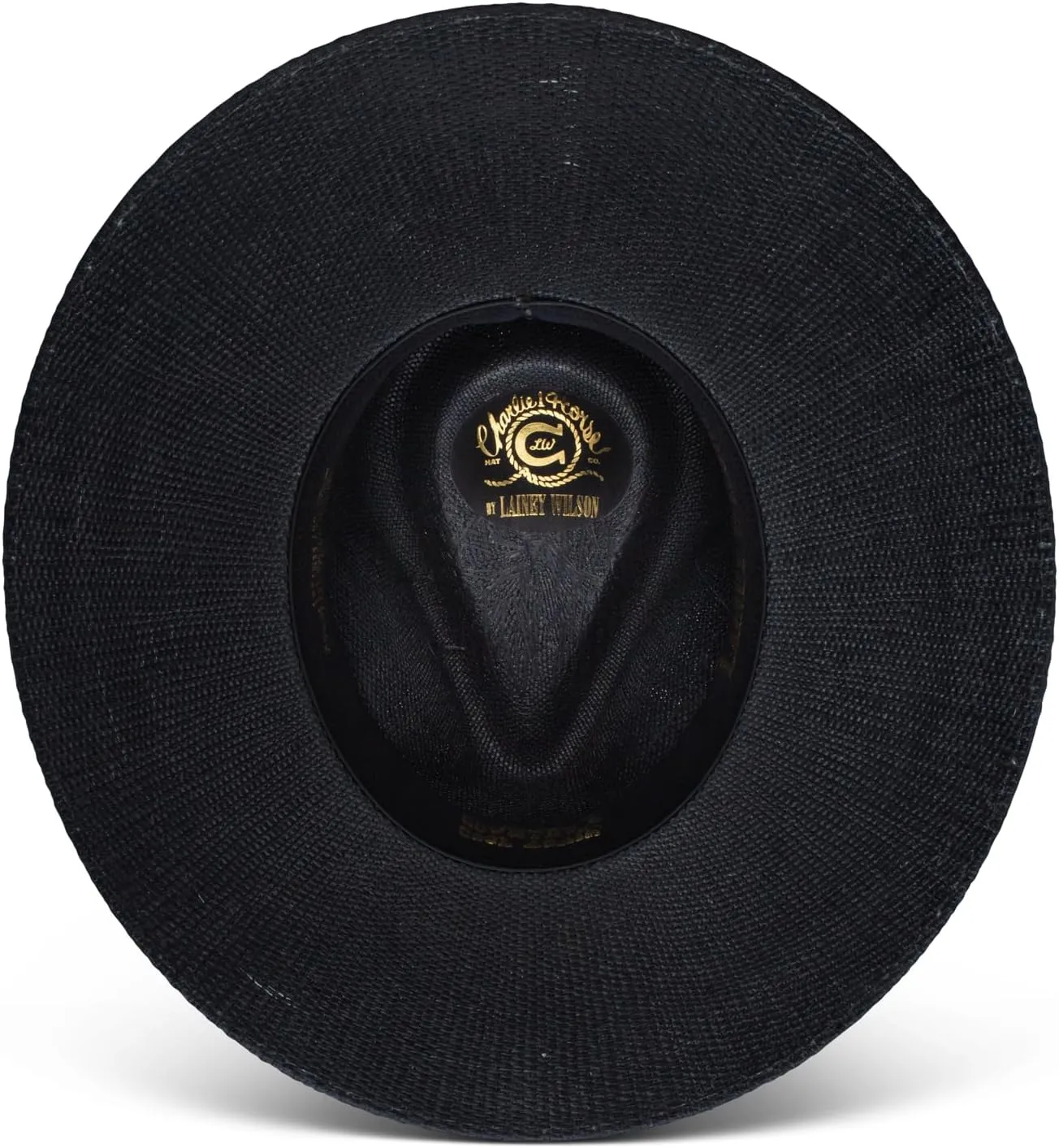Charlie 1 Horse C1H x Lainey Wilson Black Opal Straw Fashion Hat