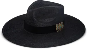 Charlie 1 Horse C1H x Lainey Wilson Black Opal Straw Fashion Hat