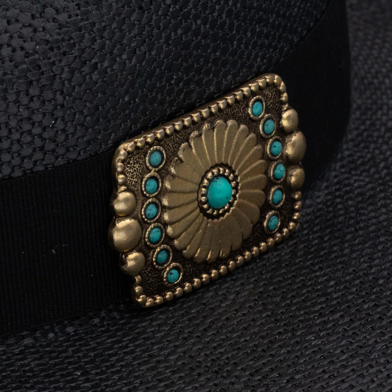 Charlie 1 Horse C1H x Lainey Wilson Black Opal Straw Fashion Hat