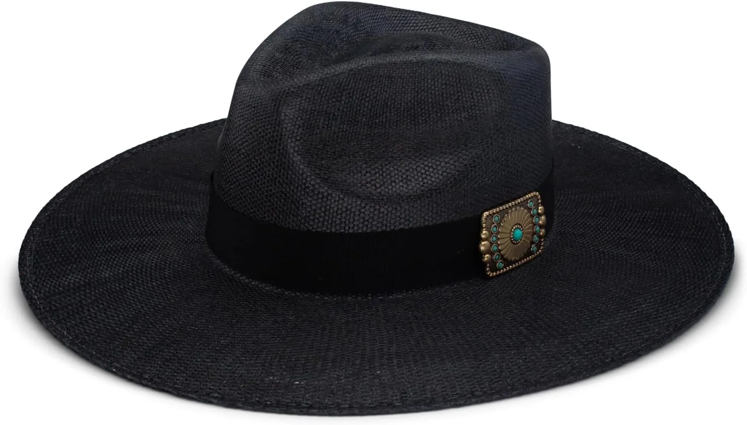 Charlie 1 Horse C1H x Lainey Wilson Black Opal Straw Fashion Hat