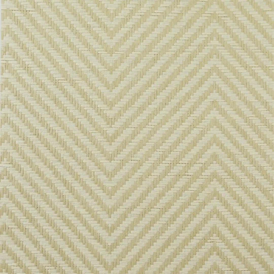 Chevron Paperweave Luxe Retreat Wallpaper