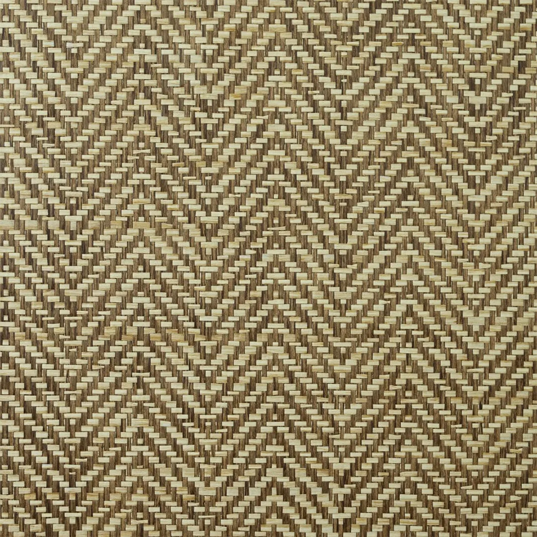 Chevron Paperweave Luxe Retreat Wallpaper