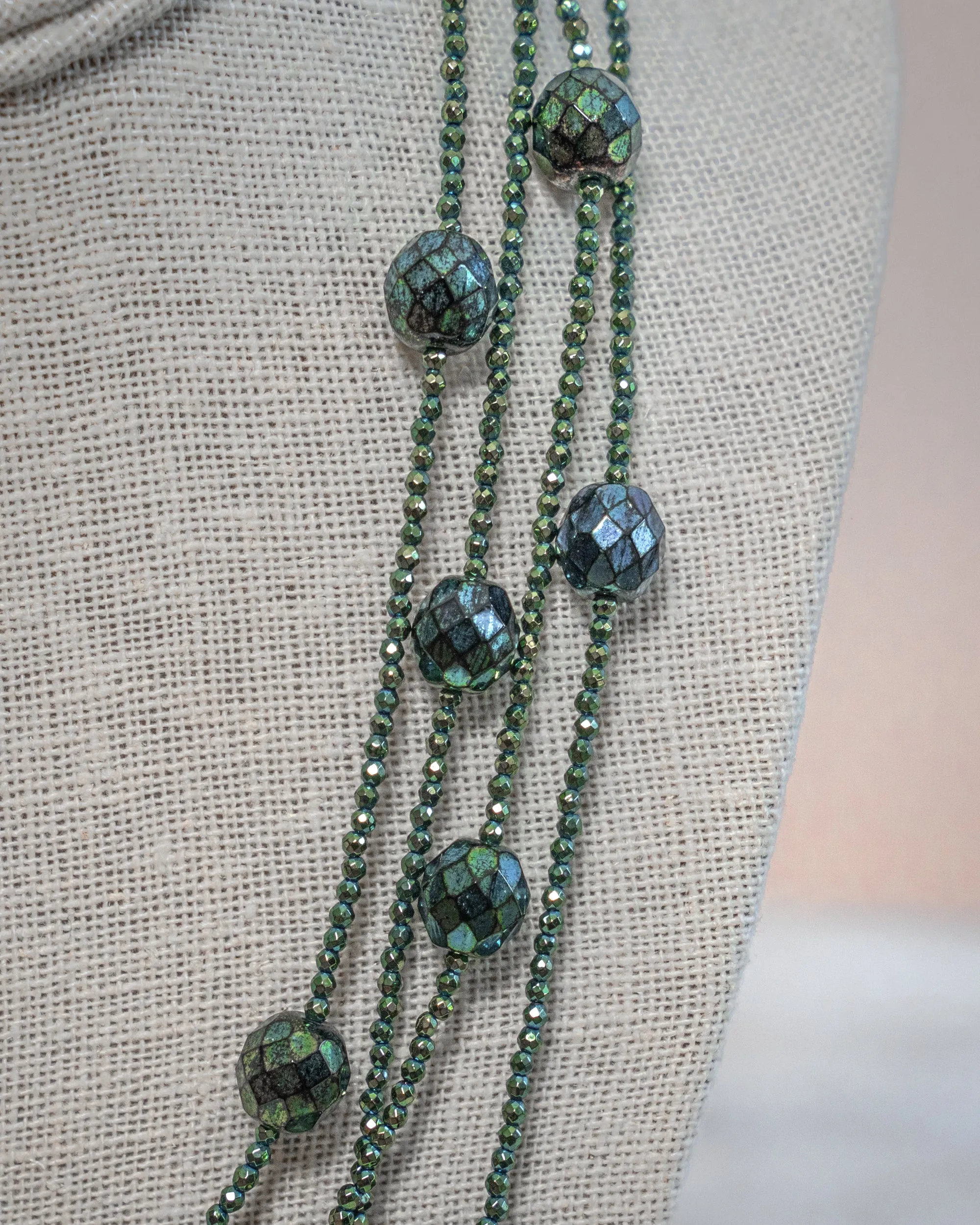 Crystal Hematite Necklace