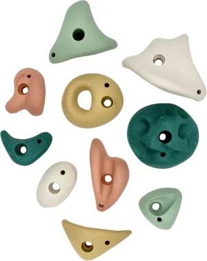 Everett & Avery Co. Premium Rock Climbing Holds - Rock Climbing Wall for Kids Inside - Rock Wall Climbing Holds Kids - Indoor Rock Climbing Wall for Kids