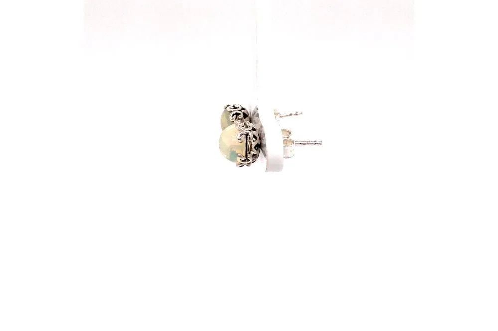 Glow Studs- Opal