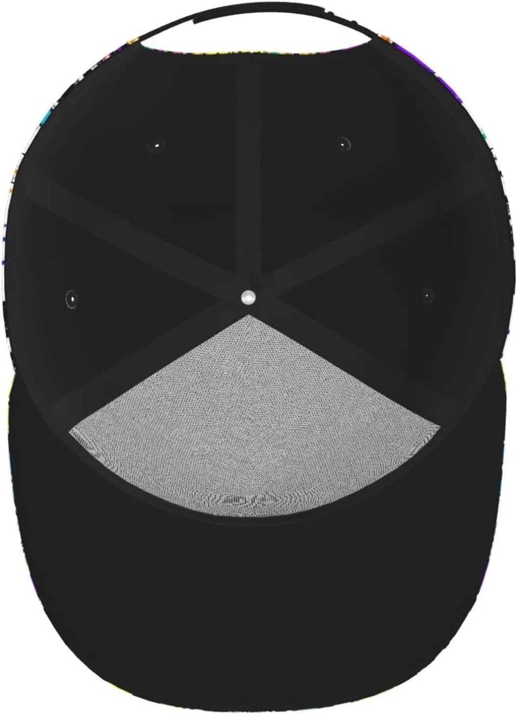 Graffiti Snapback Baseball Cap, Hip Hop Style, Adjustable Flat Bill Brim Hat, Unisex