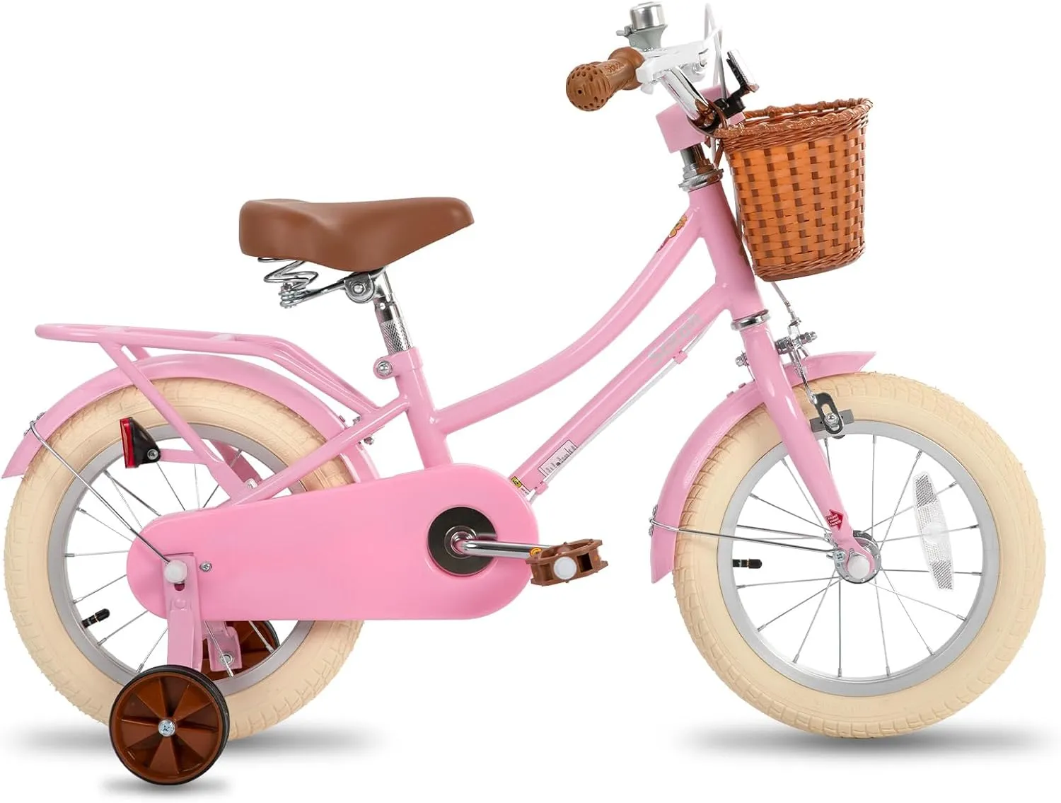 JOYSTAR Girls Bike for 2-12 Years Old Toddlers and Kids, 12" 14" 16" 18 Retro Style Kids Bike with Training Wheels, 20 Inch Children Bicycle with Kickstand
