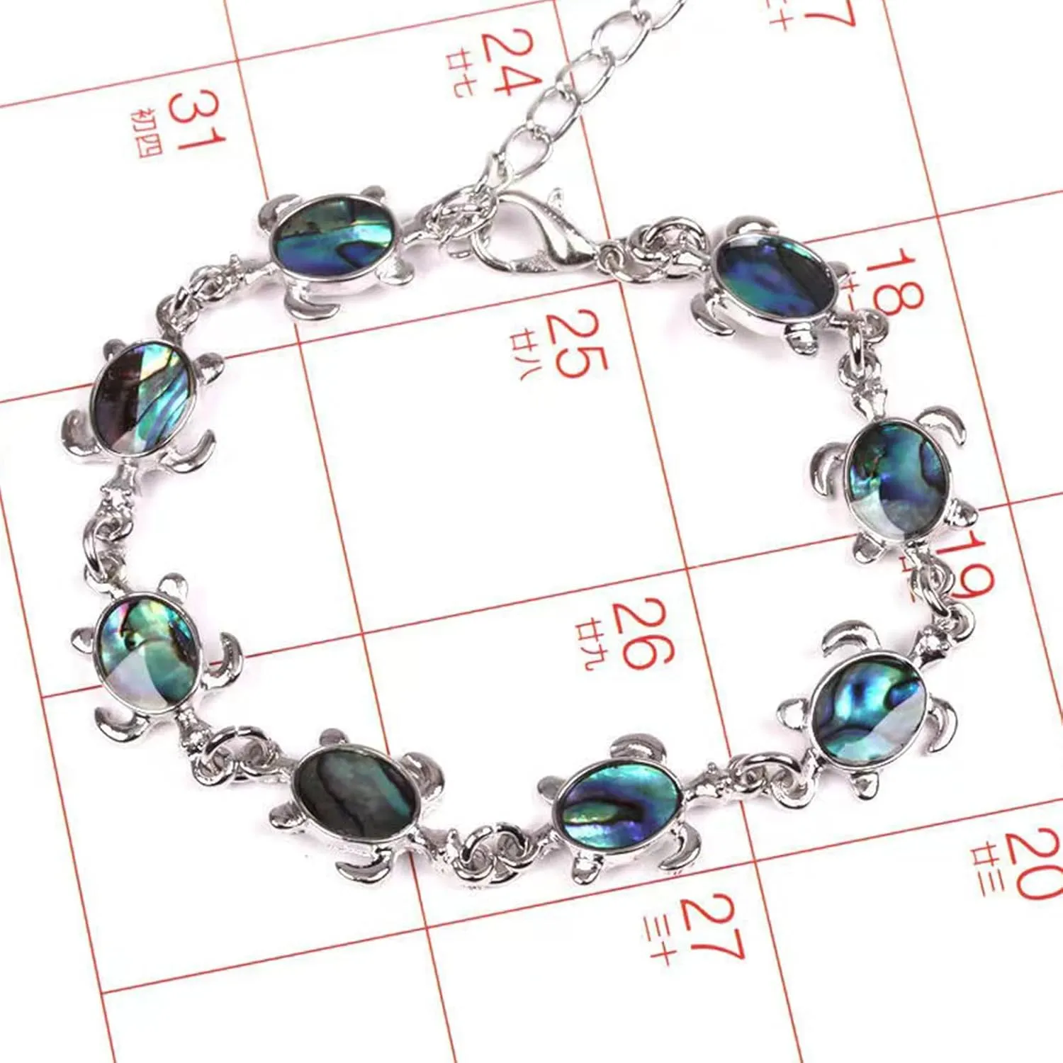 KunBead Sea Turtle Summer Anklets for Women Owl Animal Shell Ankle Bracelets Gift