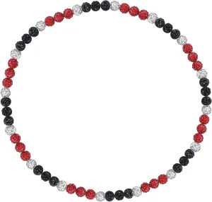 Philadelphia Phils Baseball Necklace For Men Women Baseballer Inspired Beaded Necklace Unisex Rhinestone Discoball Necklaces Jewelry-gift for baseball team lovers