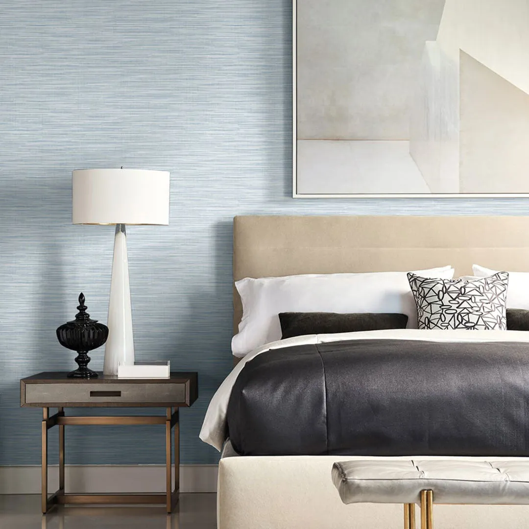 Reef Stringcloth Luxe Retreat Wallpaper
