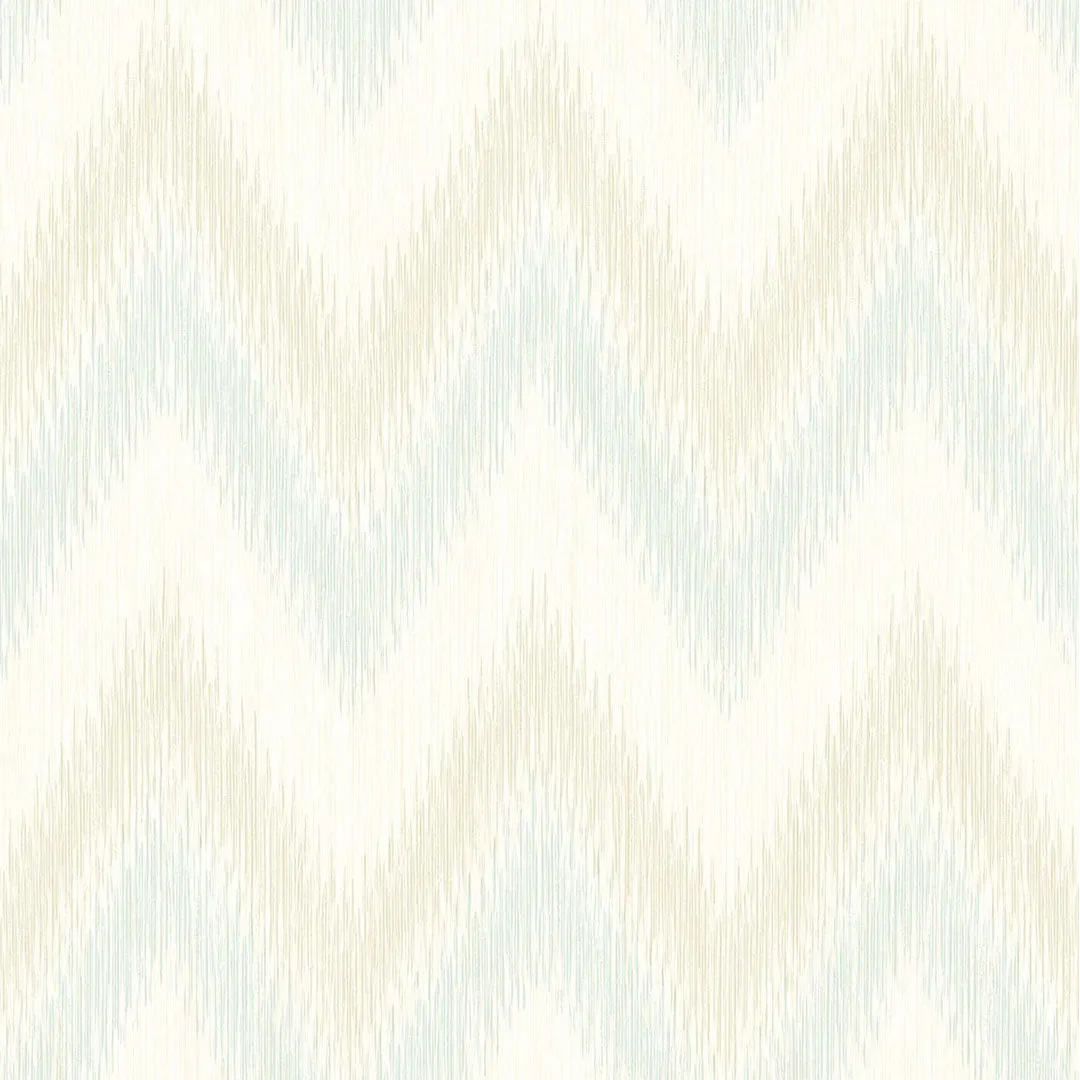 Regent Flamestitch Stringcloth Luxe Retreat Wallpaper