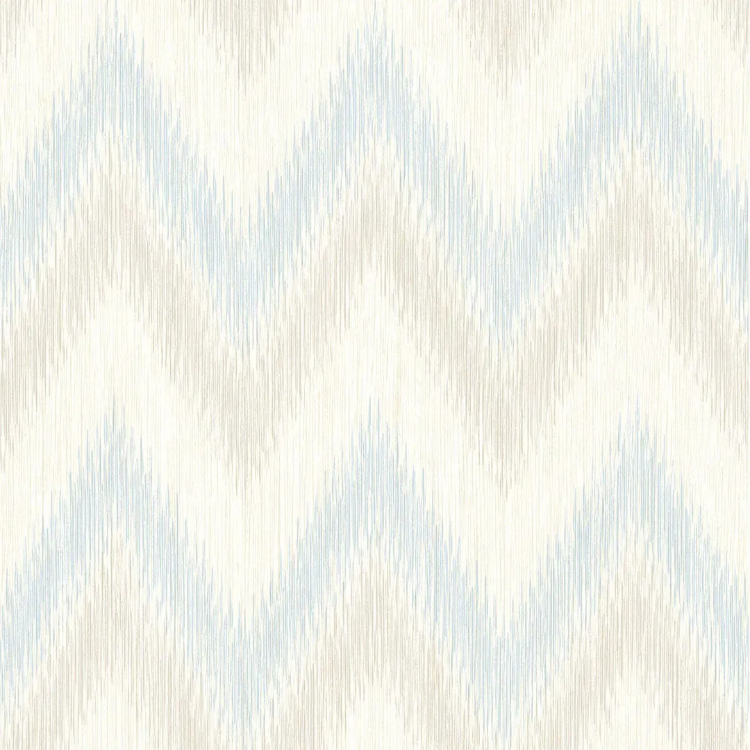 Regent Flamestitch Stringcloth Luxe Retreat Wallpaper
