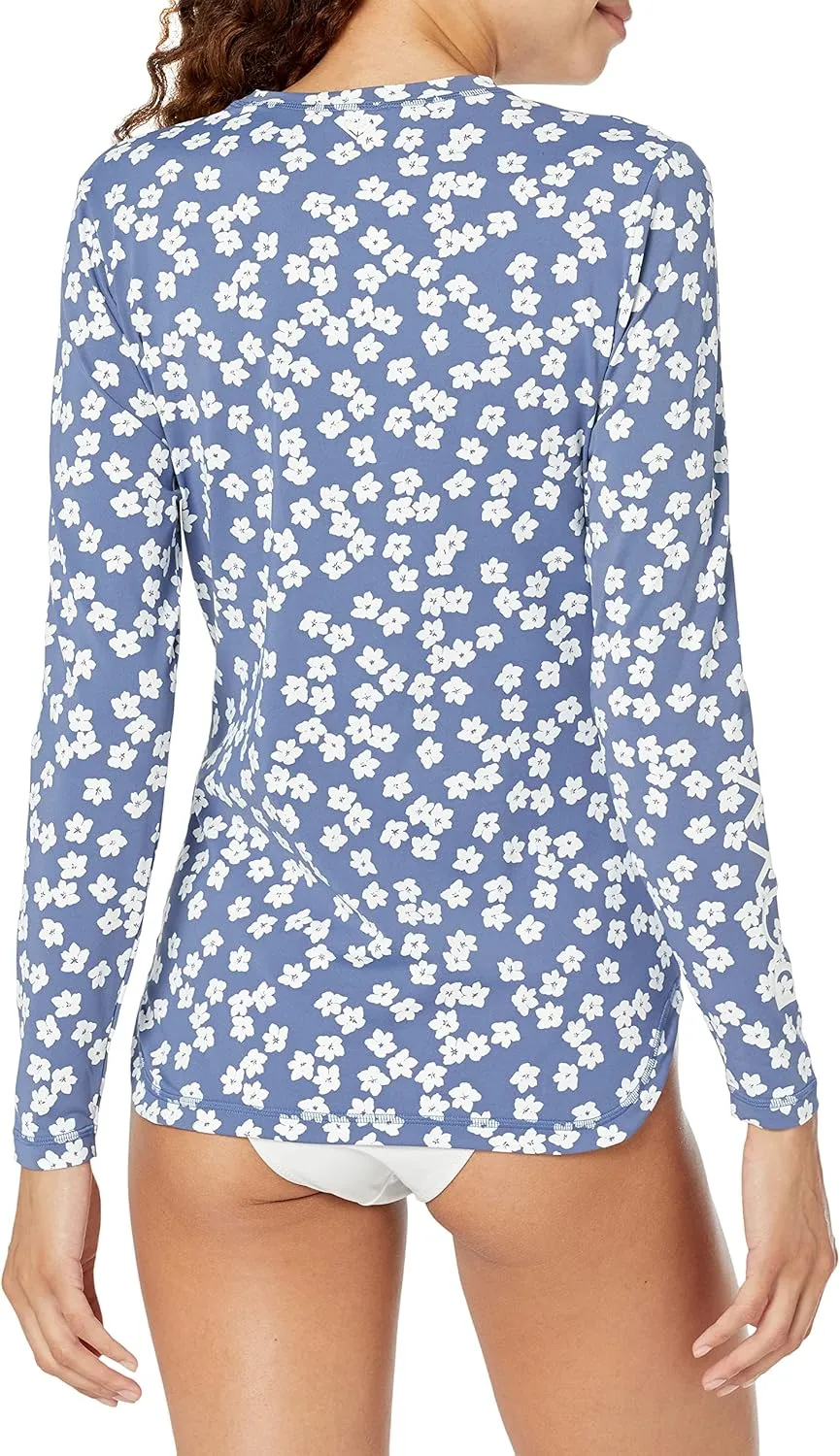 Roxy Women's Long Sleeve Rashguard  UPF 50  Sun Protection, Swim, Surf, Beach Volley, Yoga, Quick-Dry Swim Shirt